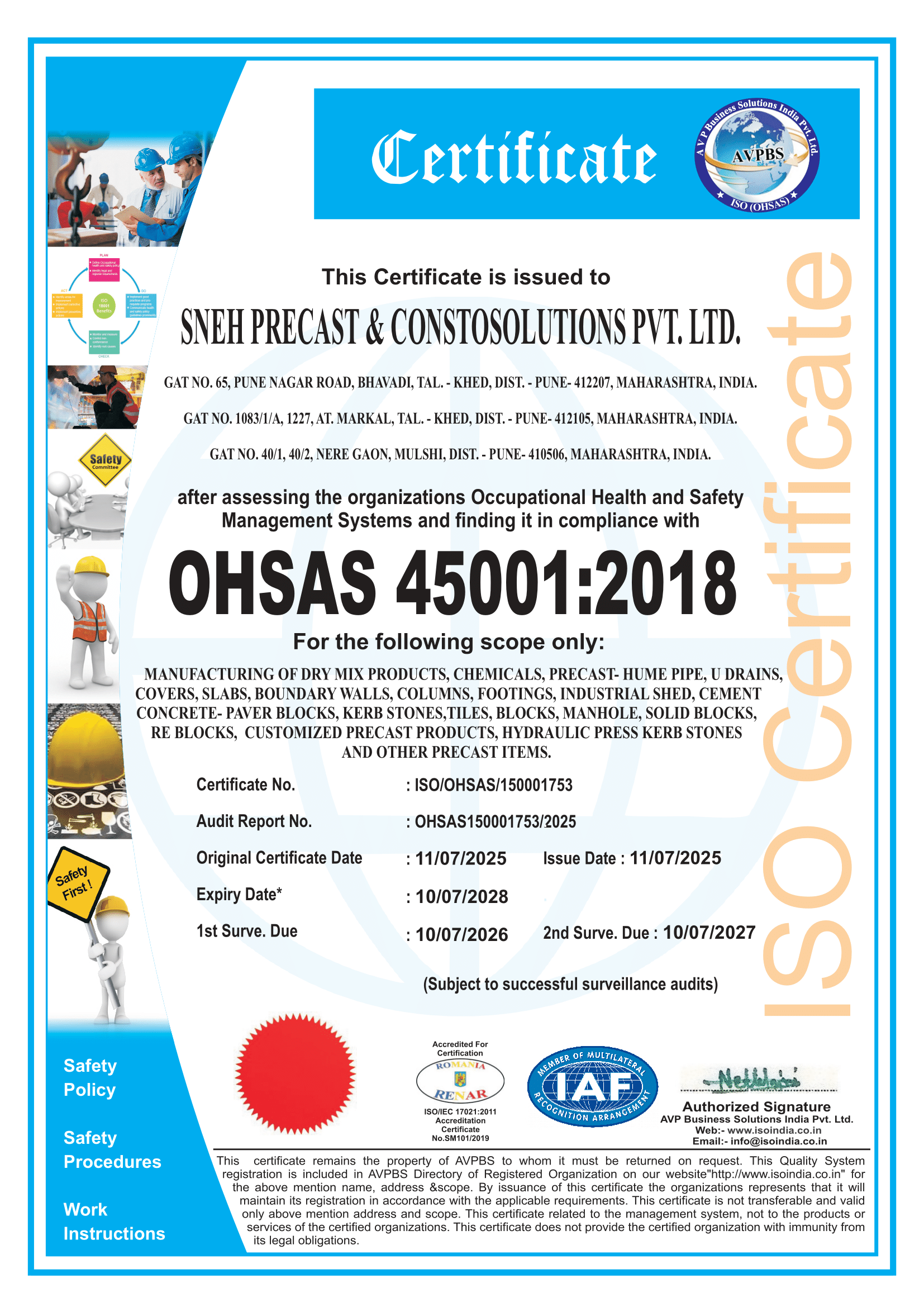 Certificate 3