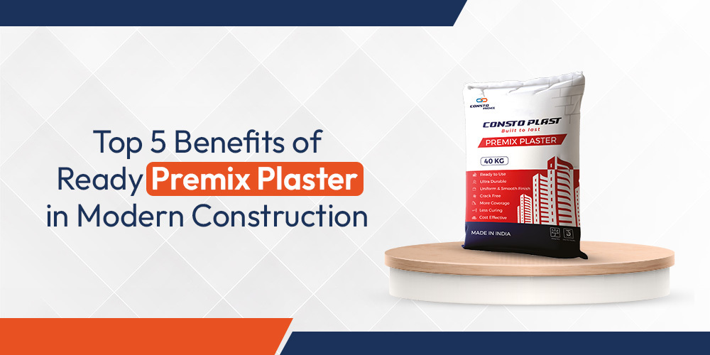 Top 5 Benefits of Ready Premix Plaster